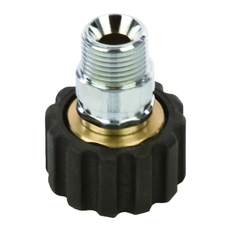 M22f X 3/8 In. Male Screw Pressure Washer Coupling 5800 Psi