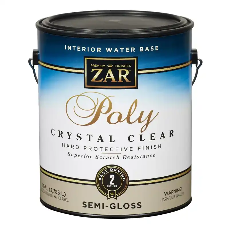 Semi-gloss Clear Water-based Polyurethane 1 Gallon - Model 34513