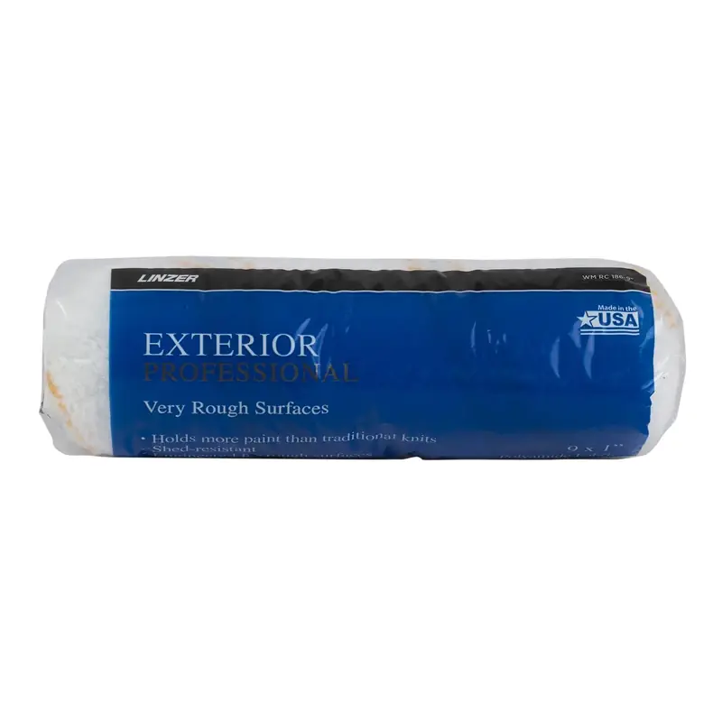 Linzer Best Polyamide Fabric 9 In. W X 1 In. Paint Roller Cover 1 Pk