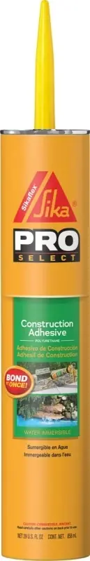 Pro Select Construction Adhesive, Gray, 29-oz.