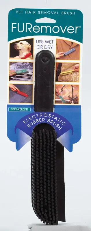 Furemover Electrostatic 1.25 In. W Medium Bristle 8 In. Plastic Handle Brush