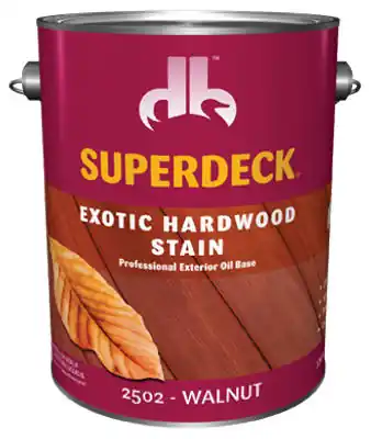 Superdeck Transparent Smooth Walnut Oil-Based Hardwood Stain 1 Gal2
