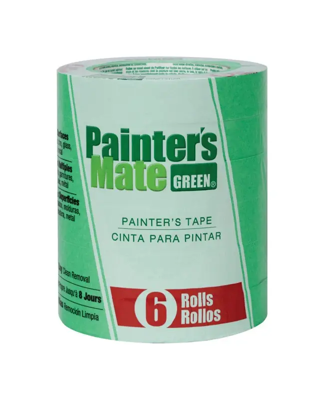 Painter‘s Mate 0.94 In. W X 60 Yd L Green Medium Strength Painter‘s Tape 6 Pk
