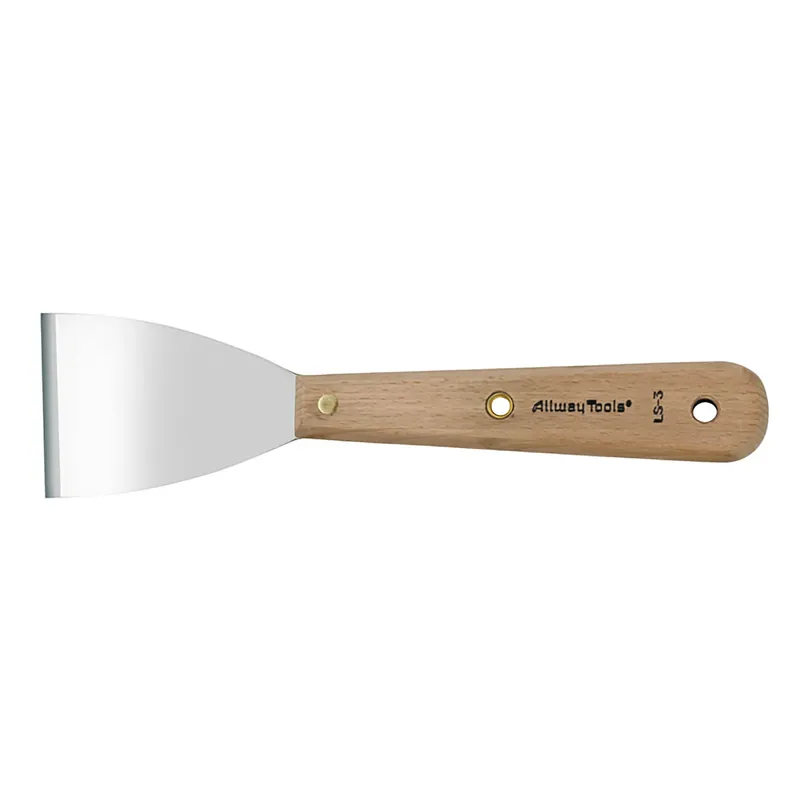 3 In. W Carbon Steel Chiseled-edge Scraper With Long Handle - Model Ls3