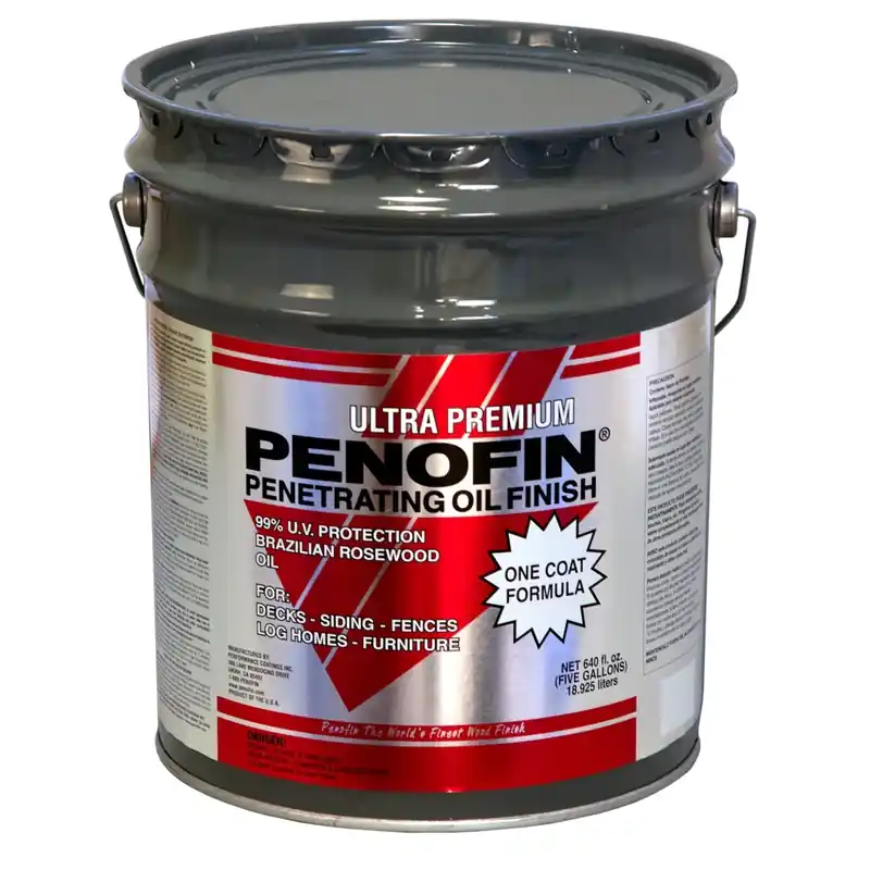 Ultra Premium Transparent Clear Oil-based Wood Stain 5 Gallon Container