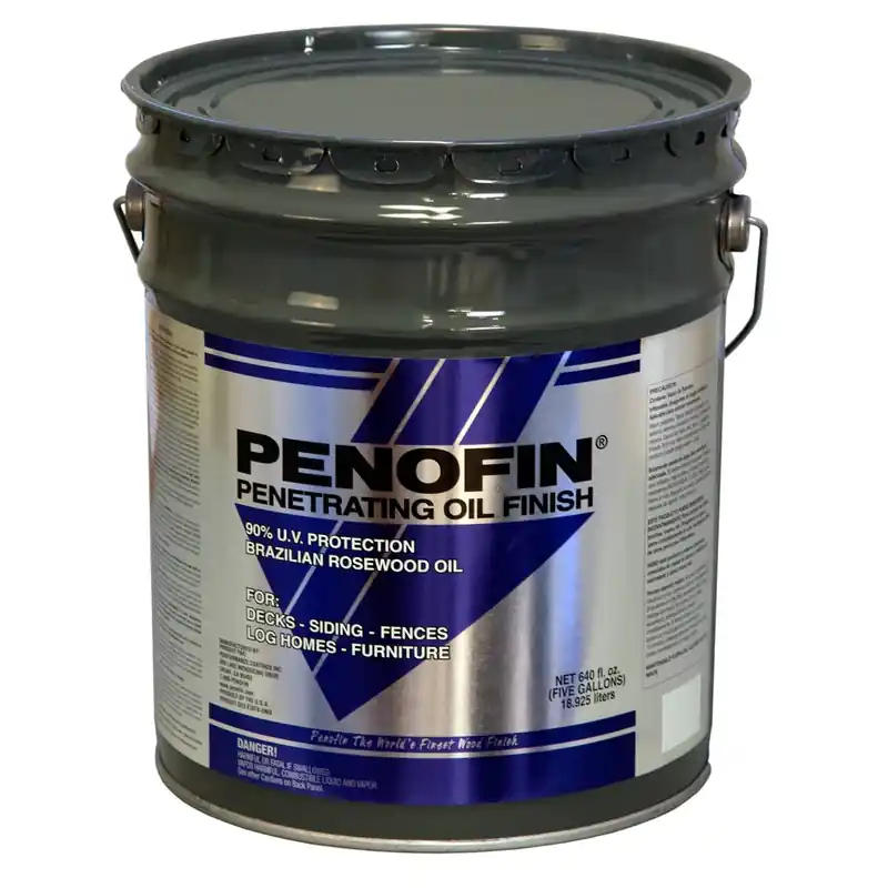 Semi-transparent Clear Oil-based Wood Stain 5 Gallon Container