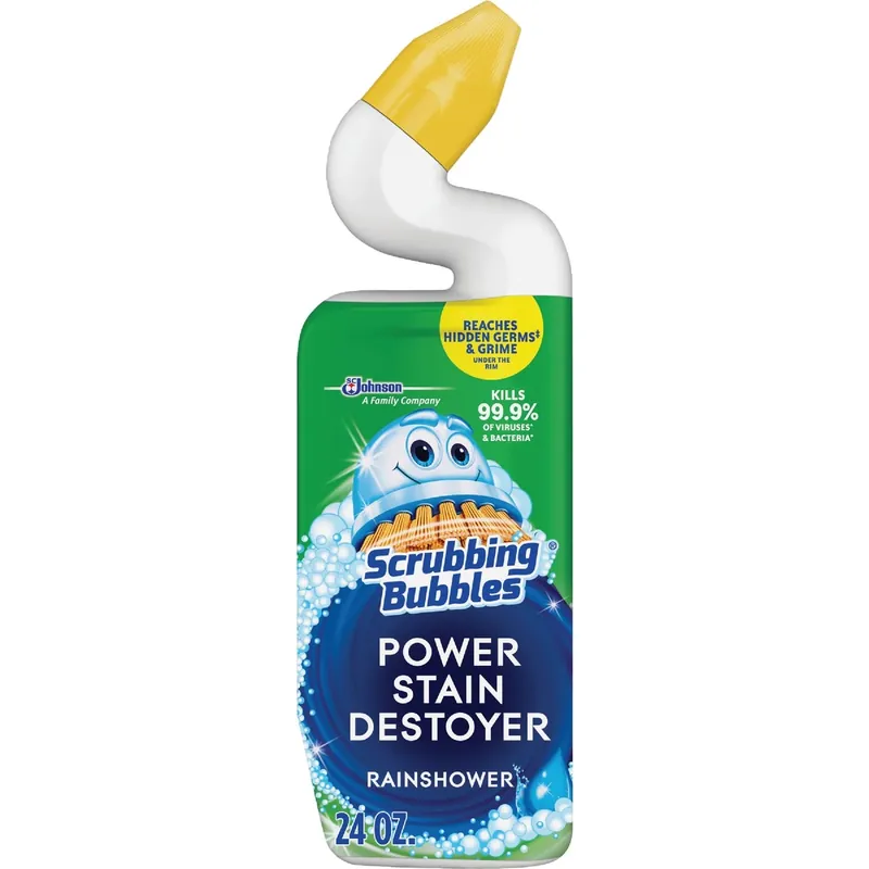 Toilet Bowl Cleaner, Heavy-Duty, Rain Shower, 24 Oz.