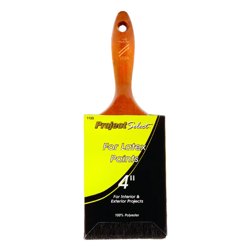 Varnish & Wall Deluxe Trim Paint Brush, 4-In.