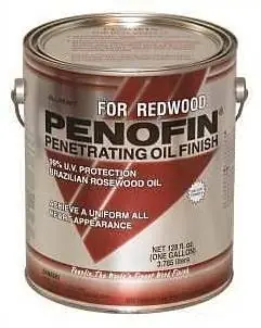 Penofin Redwood Semi-Transparent Exterior Stain – 1 Gallon Liquid Wood Finish