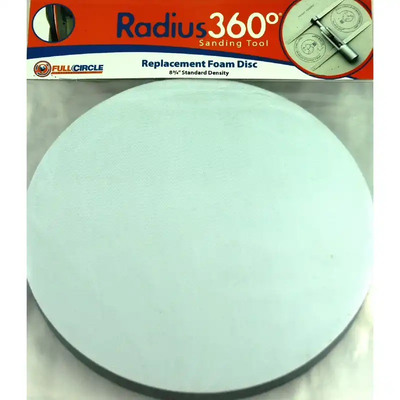 Radius 360 8-3/4 In. Diameter Fabric/foam Replacement Pad For Sanding Tool