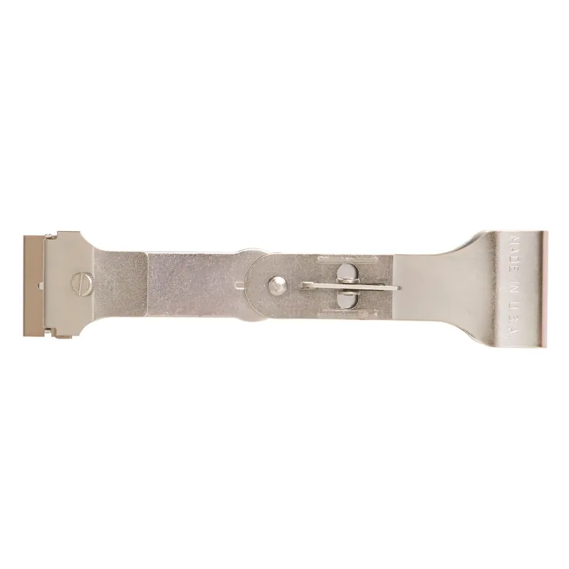 Heavy Duty Folding Glass Scraper, Metal, 5 Blades