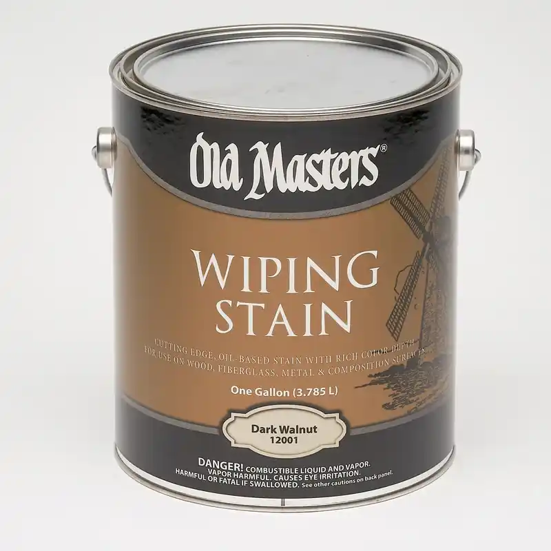 Old Masters Semi-Transparent Dark Walnut Oil-Based Wiping Stain 1 Gal
