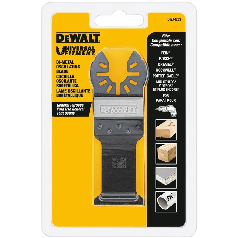 Universal Oscillating Tool Bi-Metal Cutting Blade