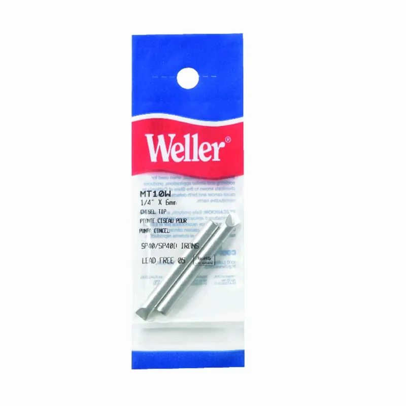 Weller Lead-Free Soldering Tip 1/4 In. Dia. Copper