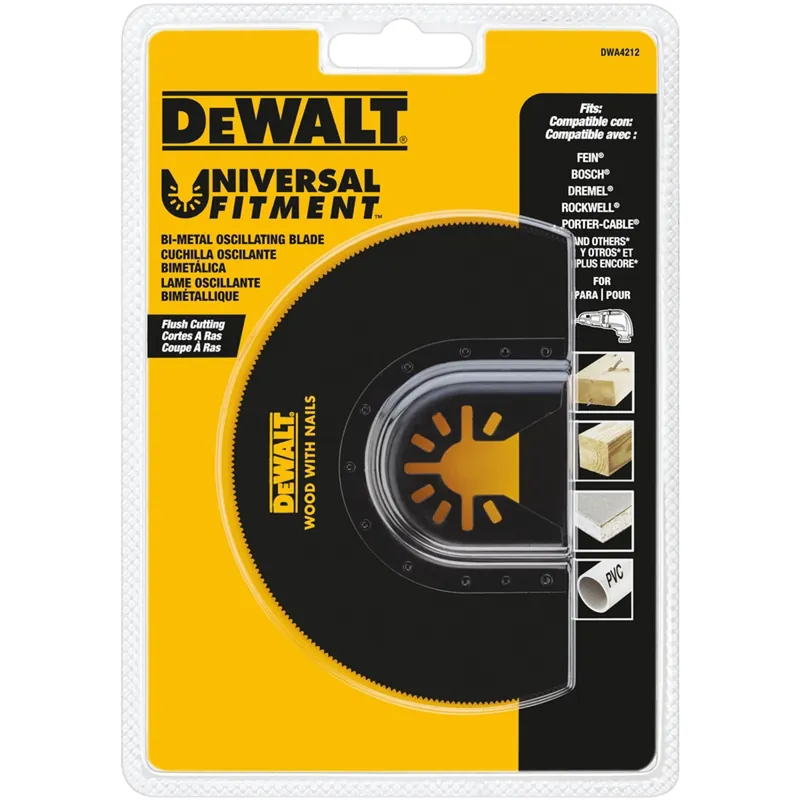 Universal Oscillating Tool Flush Cut Blade