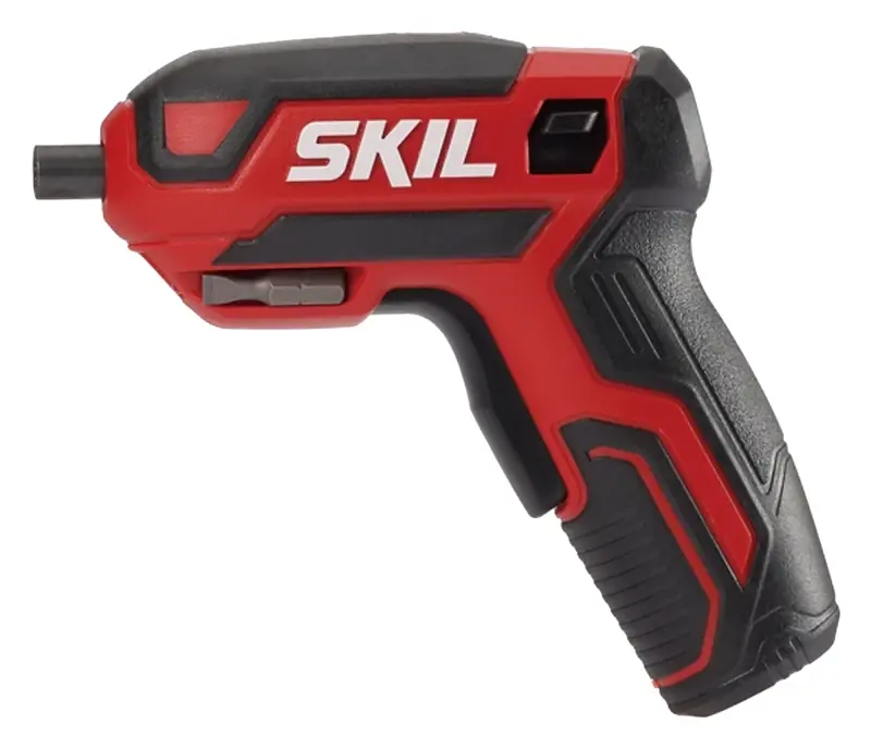 4-volt Lithium-ion Cordless Screwdriver With Led Work Light And Usb Charging