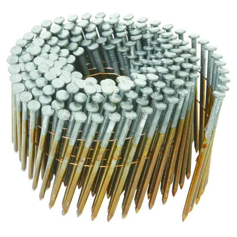 Metabo HPT 3-1/4 In. L Wire Coil Bright Framing Nails 15 Deg 2400 Pk