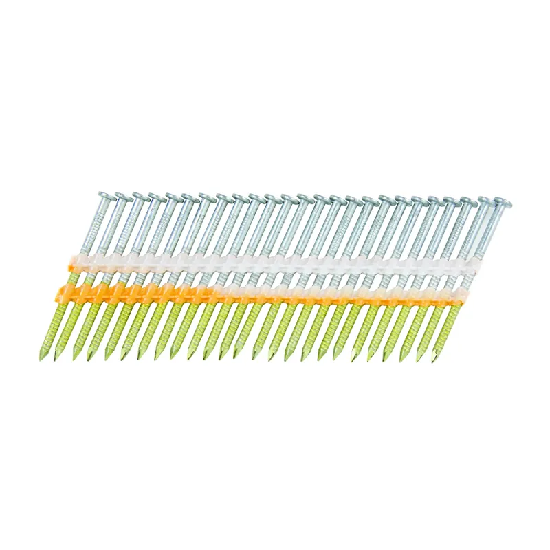 Metabo HPT 2-3/8 In. L Plastic Strip Bright Framing Nails 21 Deg 1000 Pk