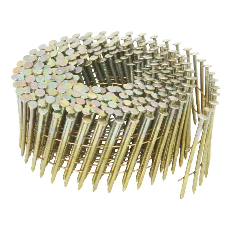 Metabo HPT 2 In. L Wire Coil Electro Galvanized Siding Nails 15 Deg 3600 Pk