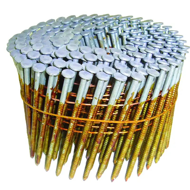 Metabo HPT 2-3/8 In. L Wire Coil Hot-Dip Galvanized Framing Nails 15 Deg 2700 Pk