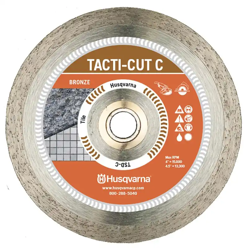 Husqvarna Tacti-Cut C 4 In. D X 7/8 In. Steel Continuous Rim Circular Saw Blade 1 Pk