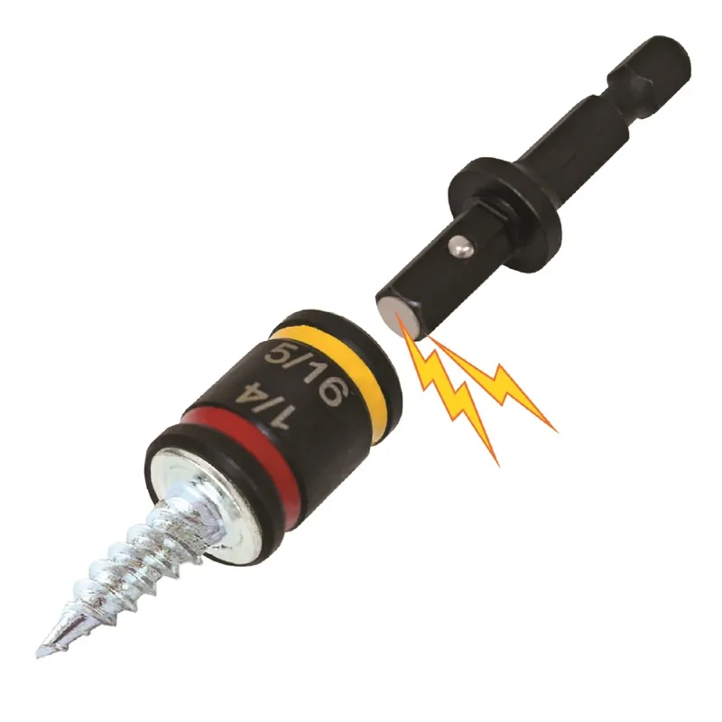 C-rhex 1/4 And 5/16 In. Reversible Magnetic Hex Nut Driver 2 In. Length
