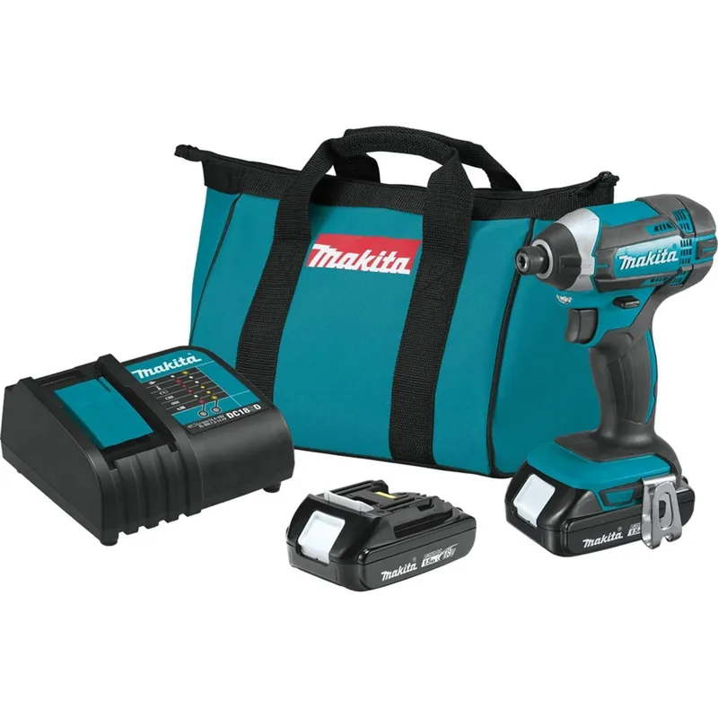 18v Lxt 1/4 In. Cordless Brushed Impact Driver Kit With Battery & Charger