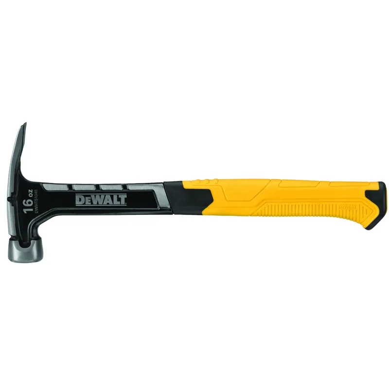 16 Oz Smooth Face Rip Claw Hammer 7-1/2 In. Steel Handle Dwht51048