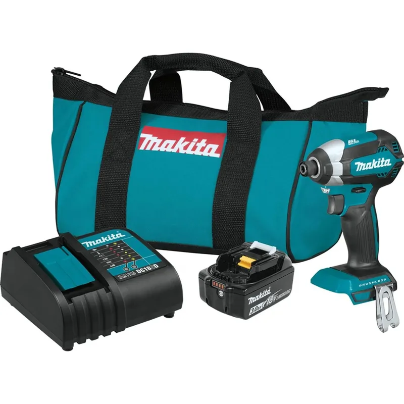 LXT Cordless Impact Driver Kit, Brushless Motor, 18-Volt Lithium-Ion Battery