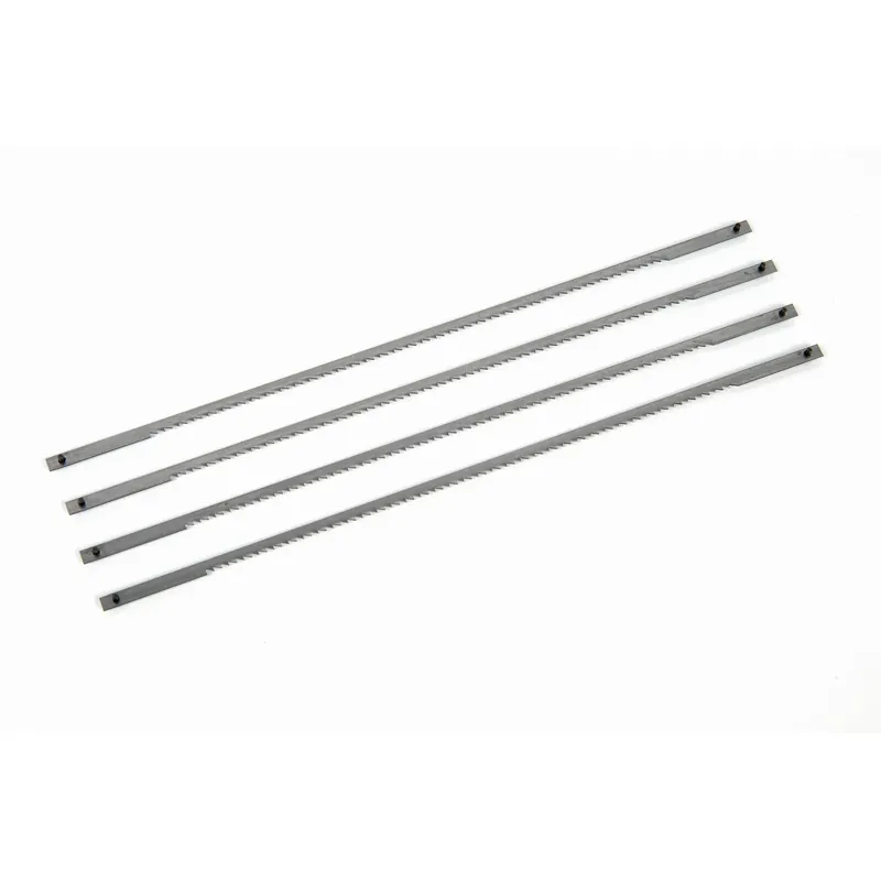 STANLEY 6-1/2 In. High Carbon Steel Coping Saw Blade 15 TPI 4 Pk