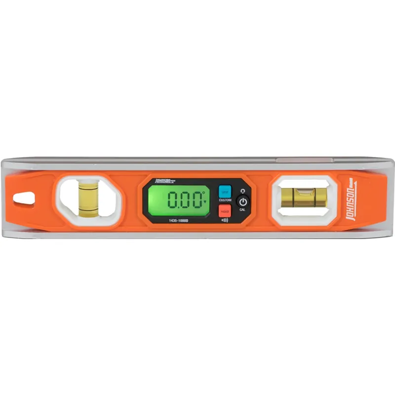 10 In. Aluminum Magnetic Programmable Digital Torpedo Level With 2 Vials
