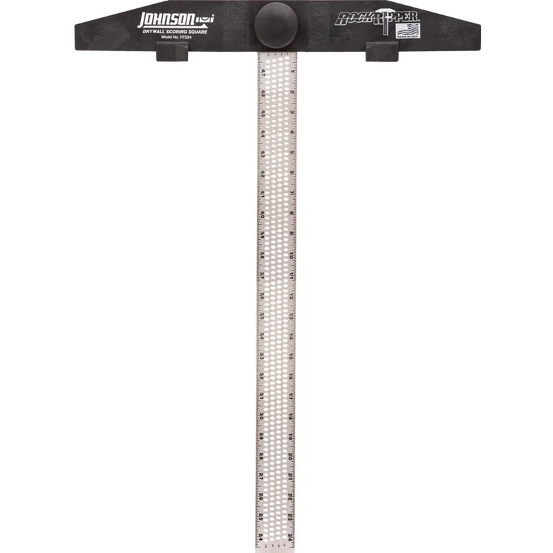 Rockripper 24 In. Aluminum English/metric Drywall Scoring Square Rts24