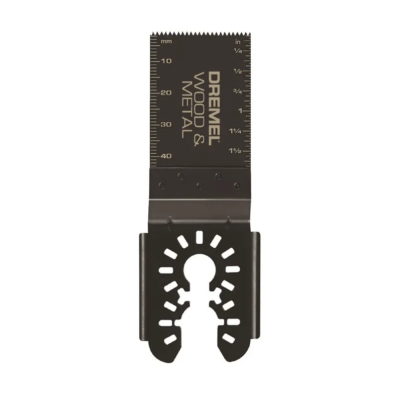Dremel 1-5/8 In. Bi-Metal Universal Wood And Metal Flush Cut Blade 1 Pk