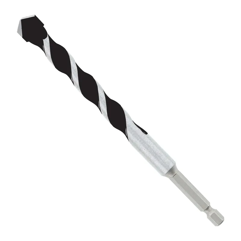Diablo 1/2 In. X 6 In. L Multi-Material Carbide Tipped Hammer Drill Bit Hex Shank 1 Pk
