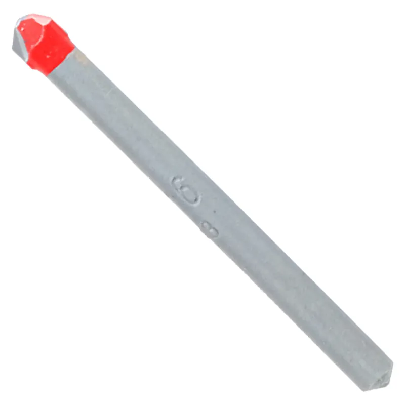 Diablo 3/16 In. X 2 In. L Carbide Tipped Tile And Stone Drill Bit 3-Flat Shank 1 Pk