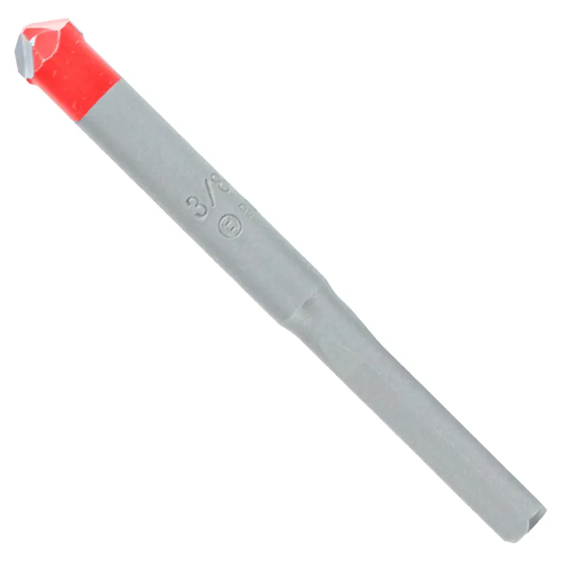 Diablo 3/8 In. X 3-3/4 In. L Carbide Tipped Tile And Stone Drill Bit 3-Flat Shank 1 Pk