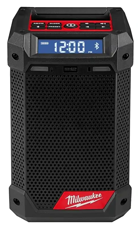M12 12 Volt Lithium-ion Cordless Bluetooth Jobsite Radio With Charger