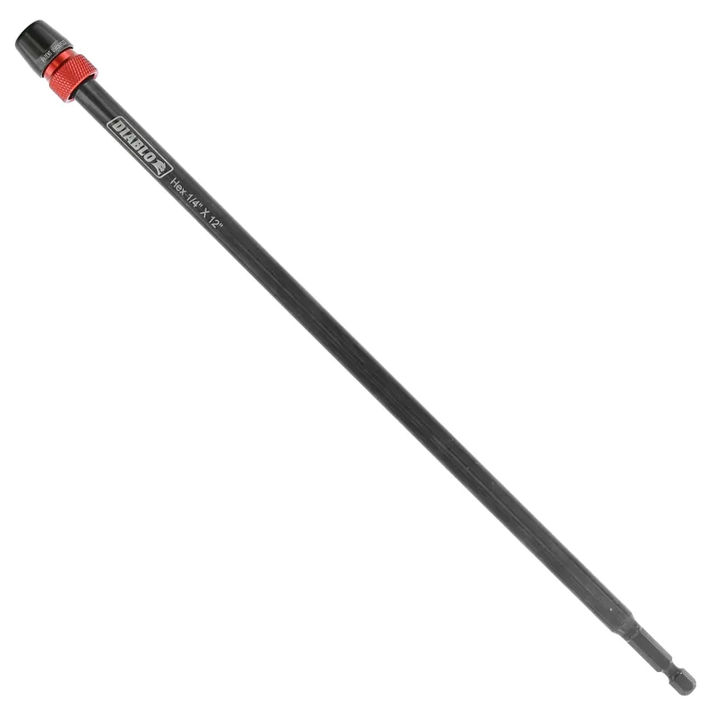 Universal Power Tool Extension, 1/4 X 12-In.