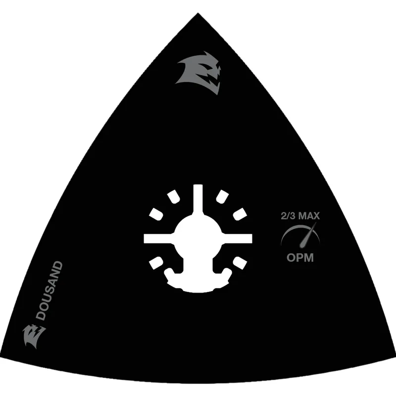 Diablo 3-1/8 In. X 3-1/8 In. W Rubber Triangular Oscillating Sanding Pad 1 Pk