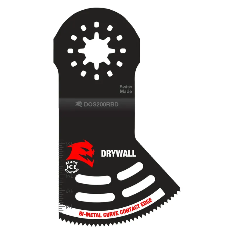 Diablo Starlock 2 In. W Bi-Metal Semi-Circle Oscillating Blade Drywall 1 Pk