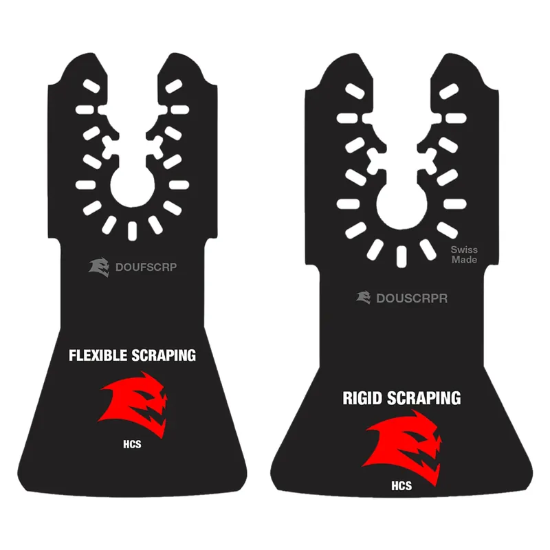 Diablo 2 In. W High Carbon Steel Oscillating Scraper Set Adhesive Removal 2 Pc