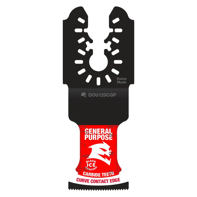Diablo 1-1/4 In. X 1-1/4 In. W Carbide Oscillating Blade General Purpose Cuts 3 Pk