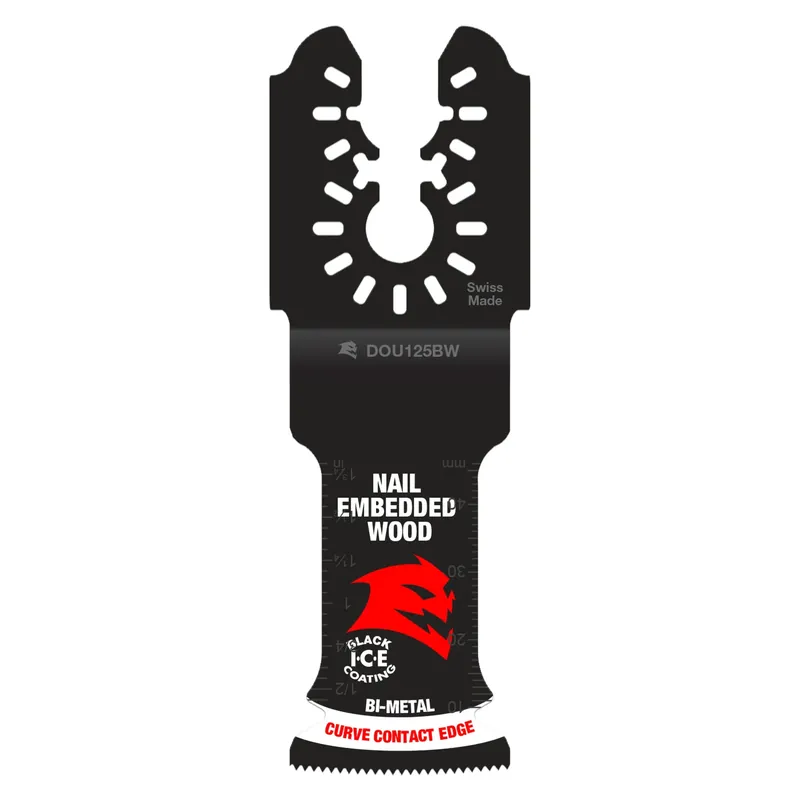 Diablo 1-1/4 In. X 1-1/4 In. W Bi-Metal Oscillating Blade Nail-Embedded Wood 1 Pk
