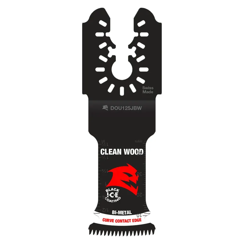 Diablo 1-1/4 In. X 1-1/4 In. W Bi-Metal Oscillating Blade Clean Wood 3 Pk