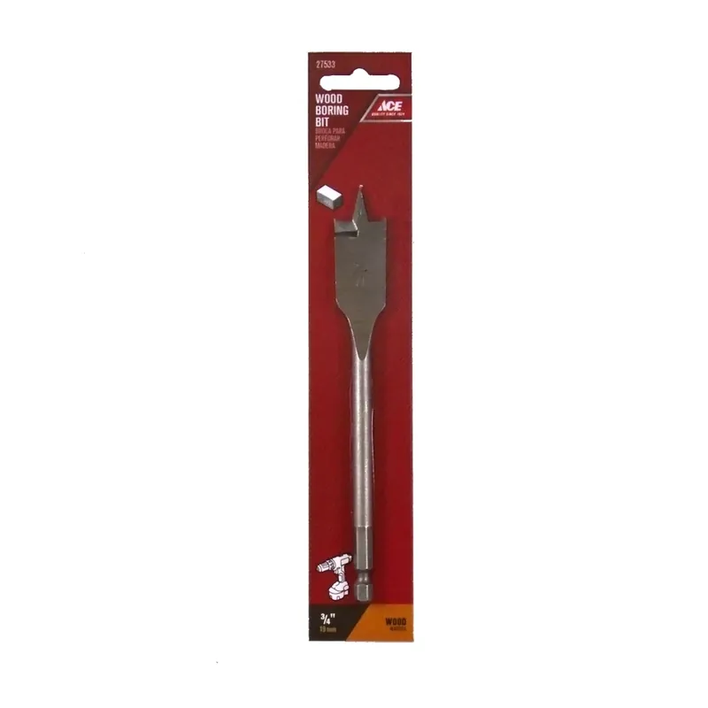 3/4 In. Diameter X 6 In. Length Steel Wood Boring Bit With Quick-change Hex Shank