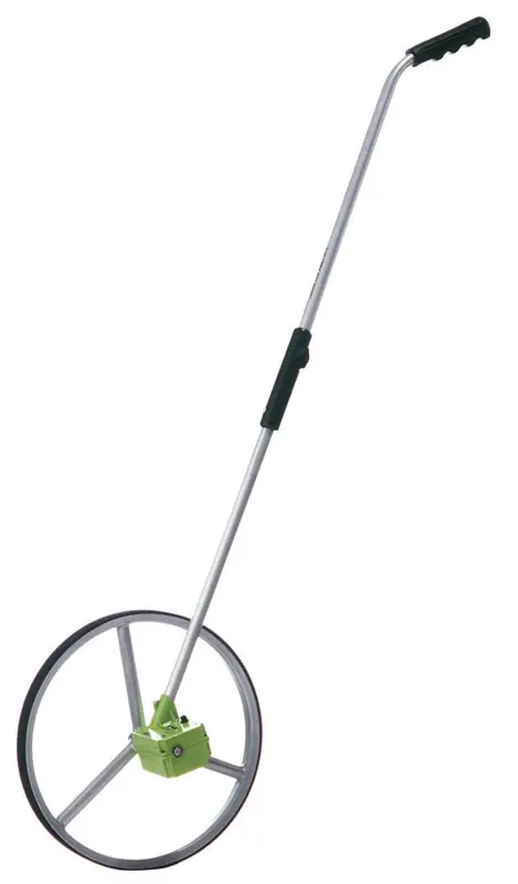 23-40-1/4 In. L Single Measuring Wheel 100000 Ft. Silver Steel