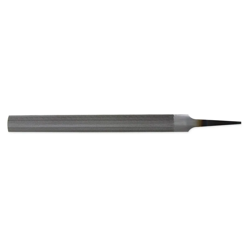 Nicholson 6 Inch Steel Double Cut Bastard Half-round File Model 21881n