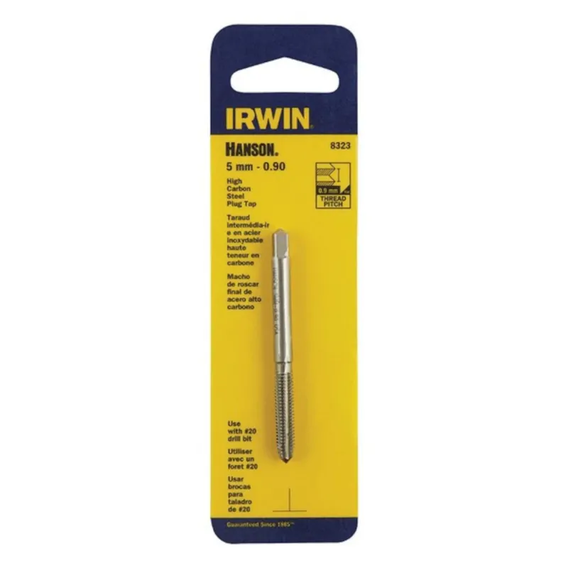 Metric Tap, Carbon Steel, 5mm X 0.90