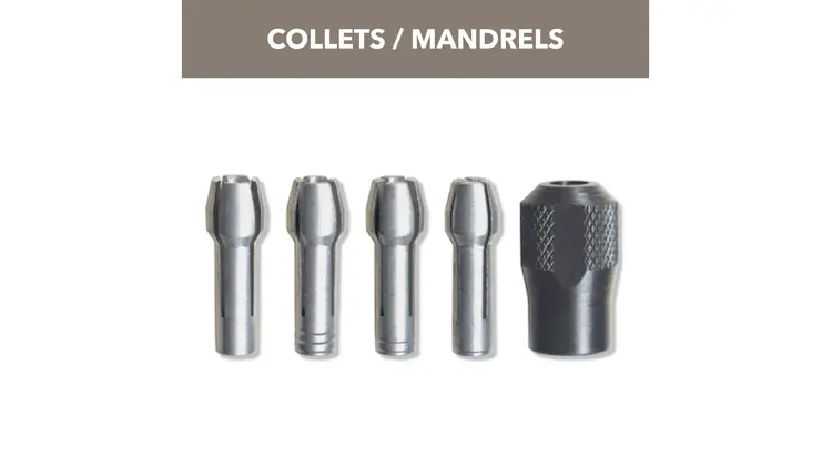 Dremel 1 In. L Aluminum Quick Change Collet Nut Kit 5 Pk