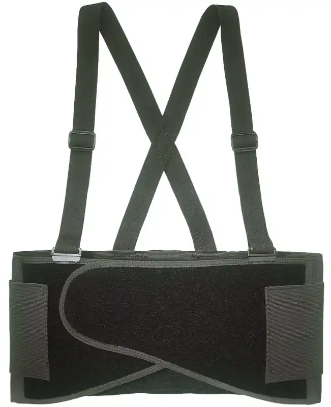 Custom Leathercraft 32 In. To 38 In. Elastic Back Support Belt, Model 5000m